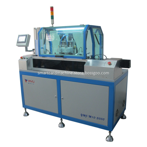Two Heads Card Milling Production Equipment